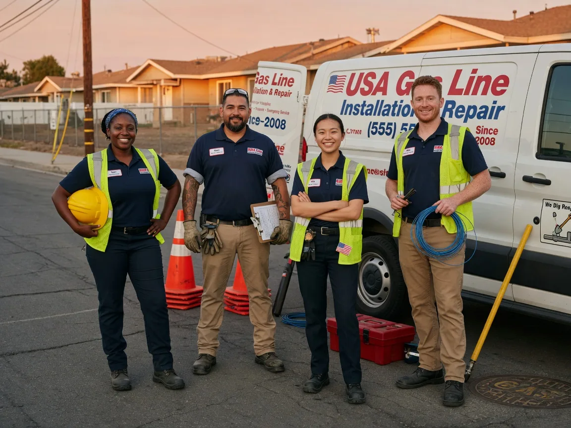 Gas Line Installation company in Kiln, MS